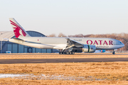 Qatar Airways Cargo Boeing 777-FDZ (A7-BFK) at  Luxembourg - Findel, Luxembourg