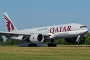 Qatar Airways Cargo Boeing 777-FDZ (A7-BFK) at  Maastricht-Aachen, Netherlands