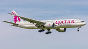 Qatar Airways Cargo Boeing 777-FDZ (A7-BFK) at  Warsaw - Frederic Chopin International, Poland