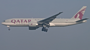 Qatar Airways Cargo Boeing 777-FDZ (A7-BFL) at  Liege - Bierset, Belgium