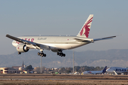 Qatar Airways Cargo Boeing 777-FDZ (A7-BFL) at  Zaragoza, Spain