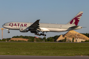 Qatar Airways Cargo Boeing 777-FDZ (A7-BFM) at  Luxembourg - Findel, Luxembourg