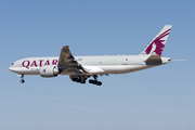Qatar Airways Cargo Boeing 777-FDZ (A7-BFM) at  Zaragoza, Spain
