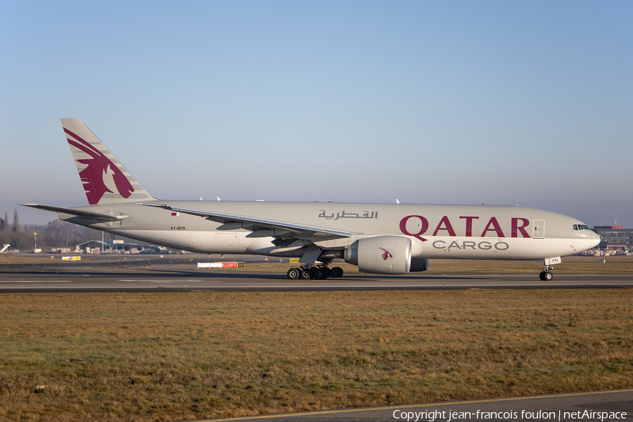 Qatar Airways Cargo Boeing 777-FDZ (A7-BFN) | Photo 434017