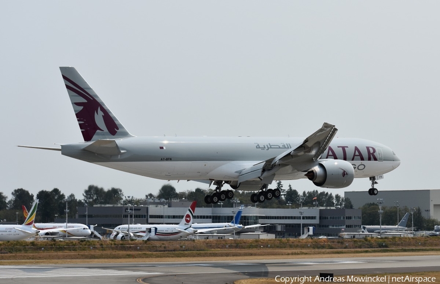 Qatar Airways Cargo Boeing 777-FDZ (A7-BFN) | Photo 262508