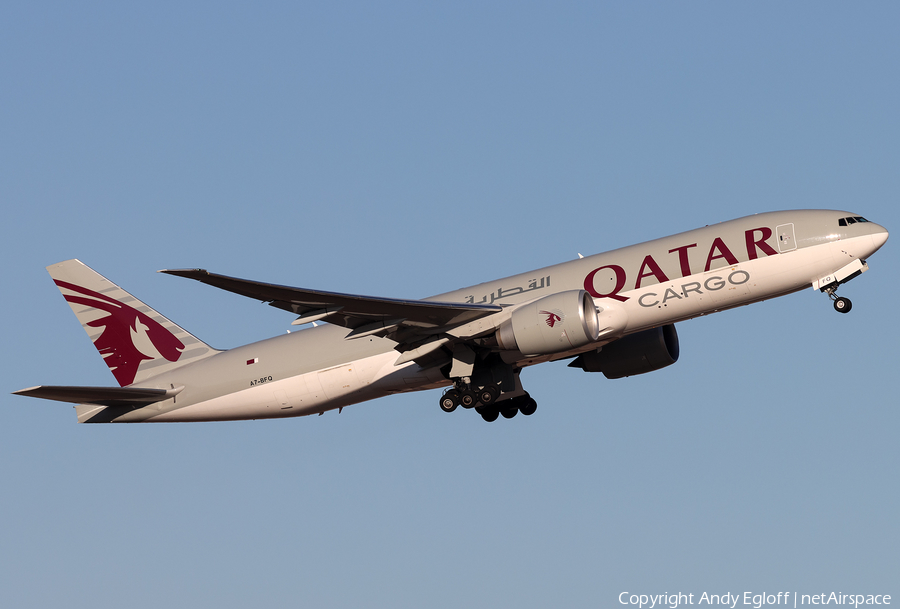 Qatar Airways Cargo Boeing 777-FDZ (A7-BFQ) | Photo 376479