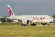 Qatar Airways Cargo Boeing 777-FDZ (A7-BFQ) at  Maastricht-Aachen, Netherlands