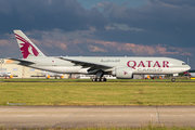 Qatar Airways Cargo Boeing 777-FDZ (A7-BFQ) at  Maastricht-Aachen, Netherlands