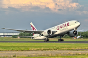 Qatar Airways Cargo Boeing 777-FDZ (A7-BFQ) at  Maastricht-Aachen, Netherlands