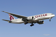 Qatar Airways Cargo Boeing 777-FDZ (A7-BFR) at  Warsaw - Frederic Chopin International, Poland