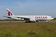 Qatar Airways Cargo Boeing 777-FDZ (A7-BFT) at  Liege - Bierset, Belgium