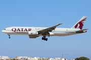 Qatar Airways Cargo Boeing 777-FDZ (A7-BFT) at  Luqa - Malta International, Malta