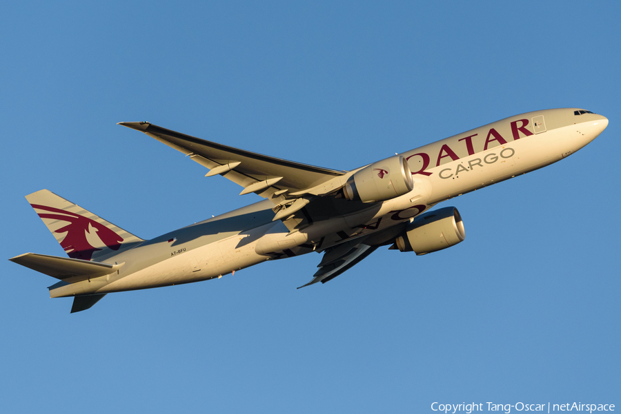 Qatar Airways Cargo Boeing 777-FDZ (A7-BFU) | Photo 424379
