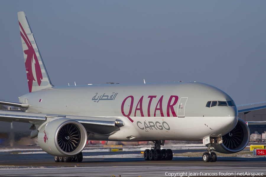 Qatar Airways Cargo Boeing 777-F (A7-BFV) | Photo 429829