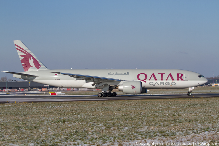 Qatar Airways Cargo Boeing 777-F (A7-BFV) | Photo 430014