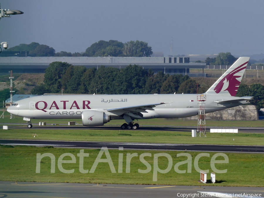 Qatar Airways Cargo Boeing 777-F (A7-BFV) | Photo 473462
