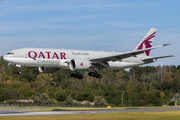 Qatar Airways Cargo Boeing 777-F (A7-BFW) at  Luxembourg - Findel, Luxembourg
