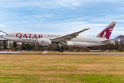 Qatar Airways Cargo Boeing 777-F (A7-BFW) at  Hamburg - Fuhlsbuettel (Helmut Schmidt), Germany