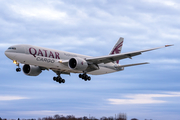 Qatar Airways Cargo Boeing 777-F (A7-BFW) at  Hamburg - Fuhlsbuettel (Helmut Schmidt), Germany