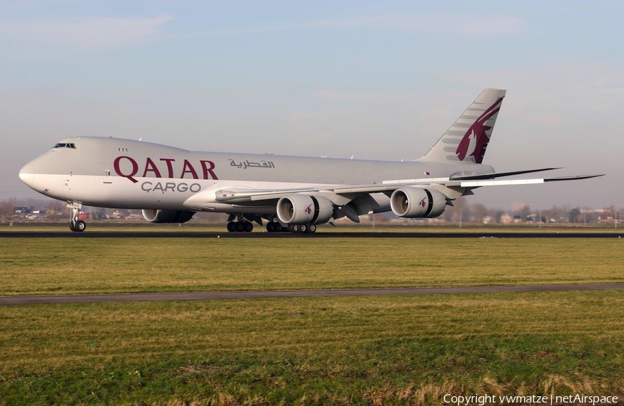 Qatar Airways Cargo Boeing 747-87UF (A7-BGA) | Photo 290192