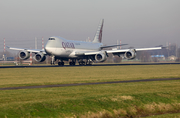 Qatar Airways Cargo Boeing 747-87UF (A7-BGA) at  Amsterdam - Schiphol, Netherlands