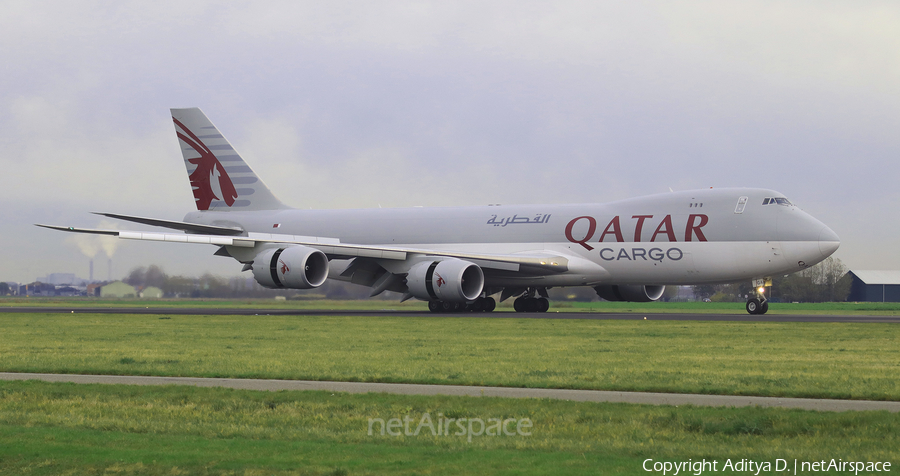 Qatar Airways Cargo Boeing 747-87UF (A7-BGA) | Photo 359304