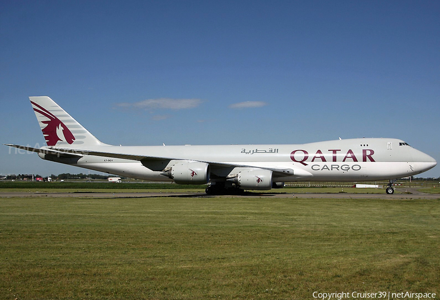 Qatar Airways Cargo Boeing 747-87UF (A7-BGA) | Photo 407832