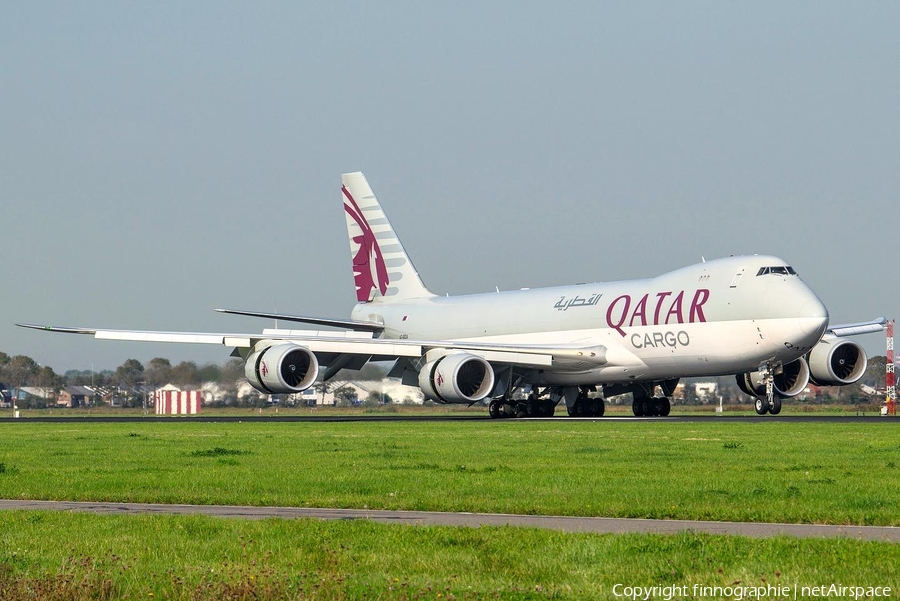 Qatar Airways Cargo Boeing 747-87UF (A7-BGA) | Photo 419777
