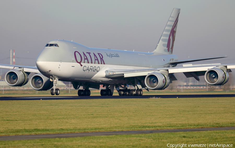 Qatar Airways Cargo Boeing 747-87UF (A7-BGA) | Photo 429149