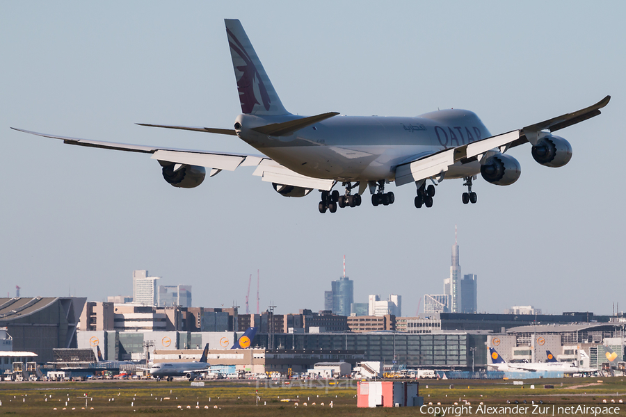 Qatar Airways Cargo Boeing 747-87UF (A7-BGA) | Photo 243521
