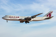 Qatar Airways Cargo Boeing 747-87UF (A7-BGA) at  Frankfurt am Main, Germany