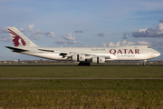 Qatar Airways Cargo Boeing 747-83QF (A7-BGB) at  Amsterdam - Schiphol, Netherlands