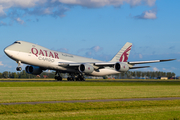 Qatar Airways Cargo Boeing 747-83QF (A7-BGB) at  Amsterdam - Schiphol, Netherlands