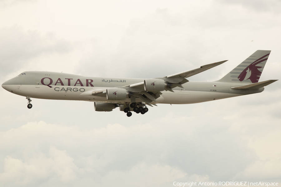 Qatar Airways Cargo Boeing 747-83QF (A7-BGB) | Photo 379007