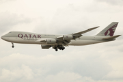 Qatar Airways Cargo Boeing 747-83QF (A7-BGB) at  Frankfurt am Main, Germany