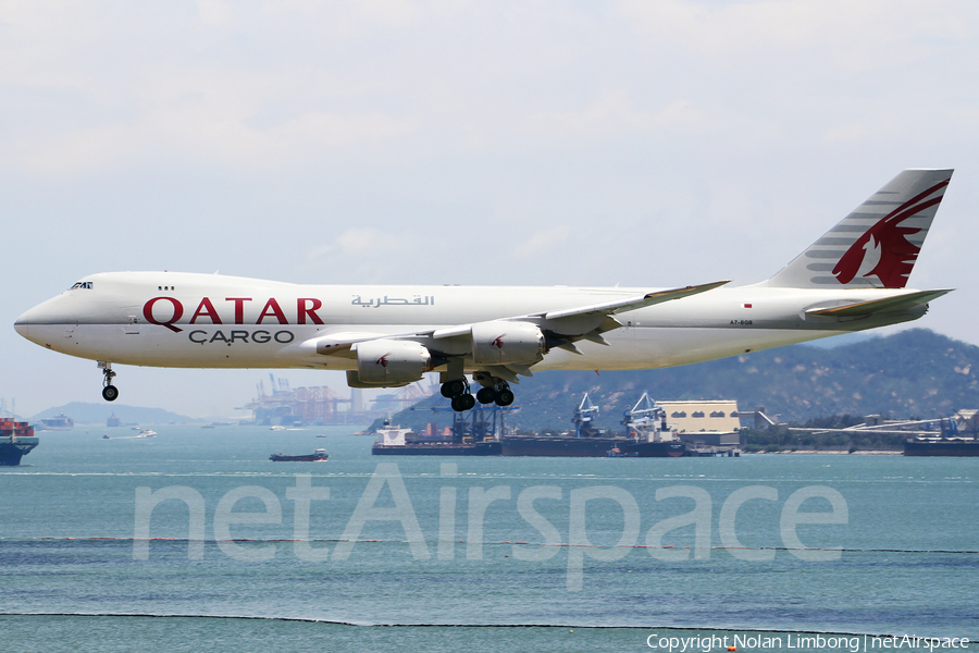 Qatar Airways Cargo Boeing 747-83QF (A7-BGB) | Photo 370628
