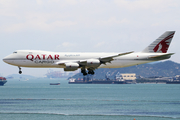 Qatar Airways Cargo Boeing 747-83QF (A7-BGB) at  Hong Kong - Chek Lap Kok International, Hong Kong