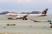 Qatar Airways Cargo Boeing 747-83QF (A7-BGB) at  Hong Kong - Chek Lap Kok International, Hong Kong