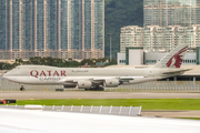 Qatar Airways Cargo Boeing 747-83QF (A7-BGB) at  Hong Kong - Chek Lap Kok International, Hong Kong