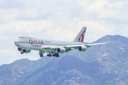 Qatar Airways Cargo Boeing 747-83QF (A7-BGB) at  Hong Kong - Chek Lap Kok International, Hong Kong