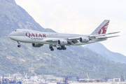 Qatar Airways Cargo Boeing 747-83QF (A7-BGB) at  Hong Kong - Chek Lap Kok International, Hong Kong