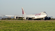 Qatar Airways Cargo Boeing 747-83QF (A7-BGB) at  Luxembourg - Findel, Luxembourg