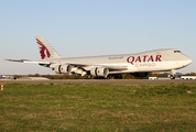 Qatar Airways Cargo Boeing 747-83QF (A7-BGB) at  Luxembourg - Findel, Luxembourg