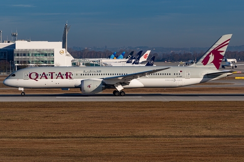 Qatar Airways Boeing 787-9 Dreamliner (A7-BHF) at  Munich, Germany