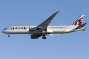 Qatar Airways Boeing 787-9 Dreamliner (A7-BHF) at  Warsaw - Frederic Chopin International, Poland