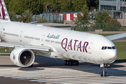 Qatar Airways Boeing 777-367(ER) (A7-BOD) at  Zurich - Kloten, Switzerland