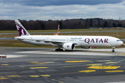 Qatar Airways Boeing 777-3ZG(ER) (A7-BOE) at  Hamburg - Fuhlsbuettel (Helmut Schmidt), Germany