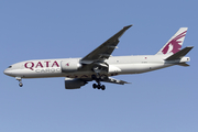 Qatar Airways Cargo Boeing 777-FDZ (A7-BTA) at  Warsaw - Frederic Chopin International, Poland