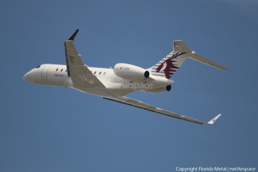 Qatar Executive Bombardier BD-700-1A11 Global 5000 (A7-CEE) | Photo 435094