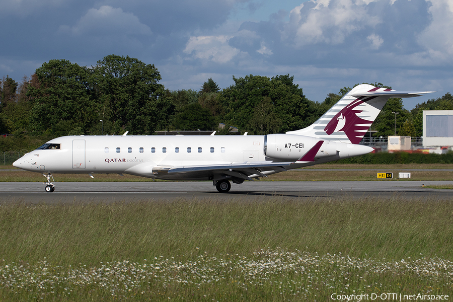 Qatar Executive Bombardier BD-700-1A11 Global 5000 (A7-CEI) | Photo 512247